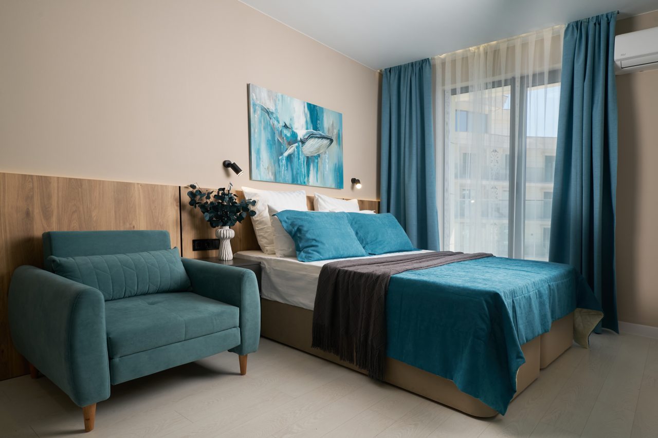 Апартаменты (Стандарт City Sea view 3 корпус 705), Апартаменты М2 group
