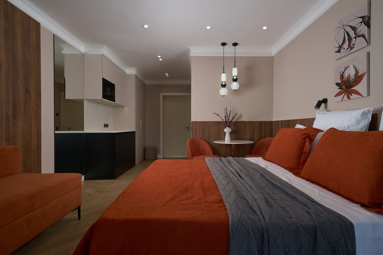 Апартаменты (Стандарт City Sea view 3 корпус  98), Апартаменты М2 group
