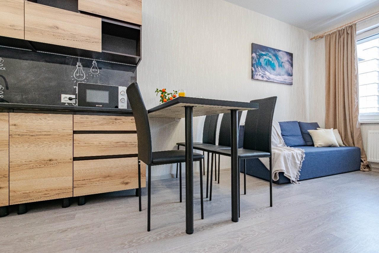 Четырехместный (Однокомнатная квартира), Апартаменты Однокомнатные в ЖК Погода