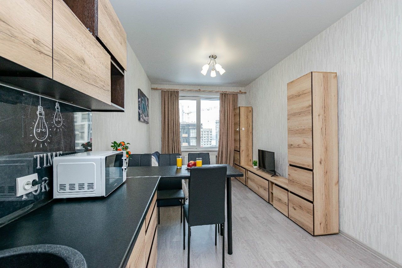 Четырехместный (Однокомнатная квартира), Апартаменты Однокомнатные в ЖК Погода