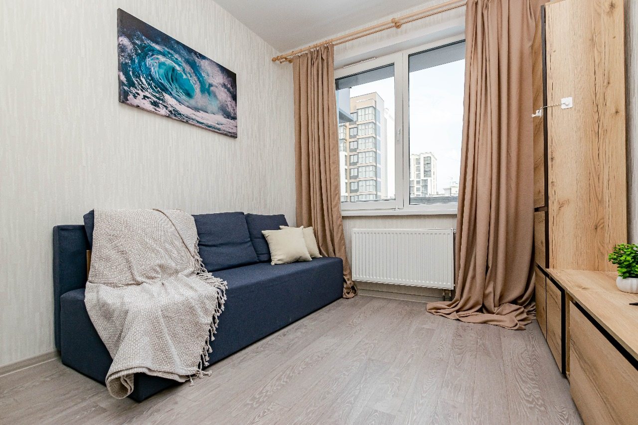 Четырехместный (Однокомнатная квартира), Апартаменты Однокомнатные в ЖК Погода