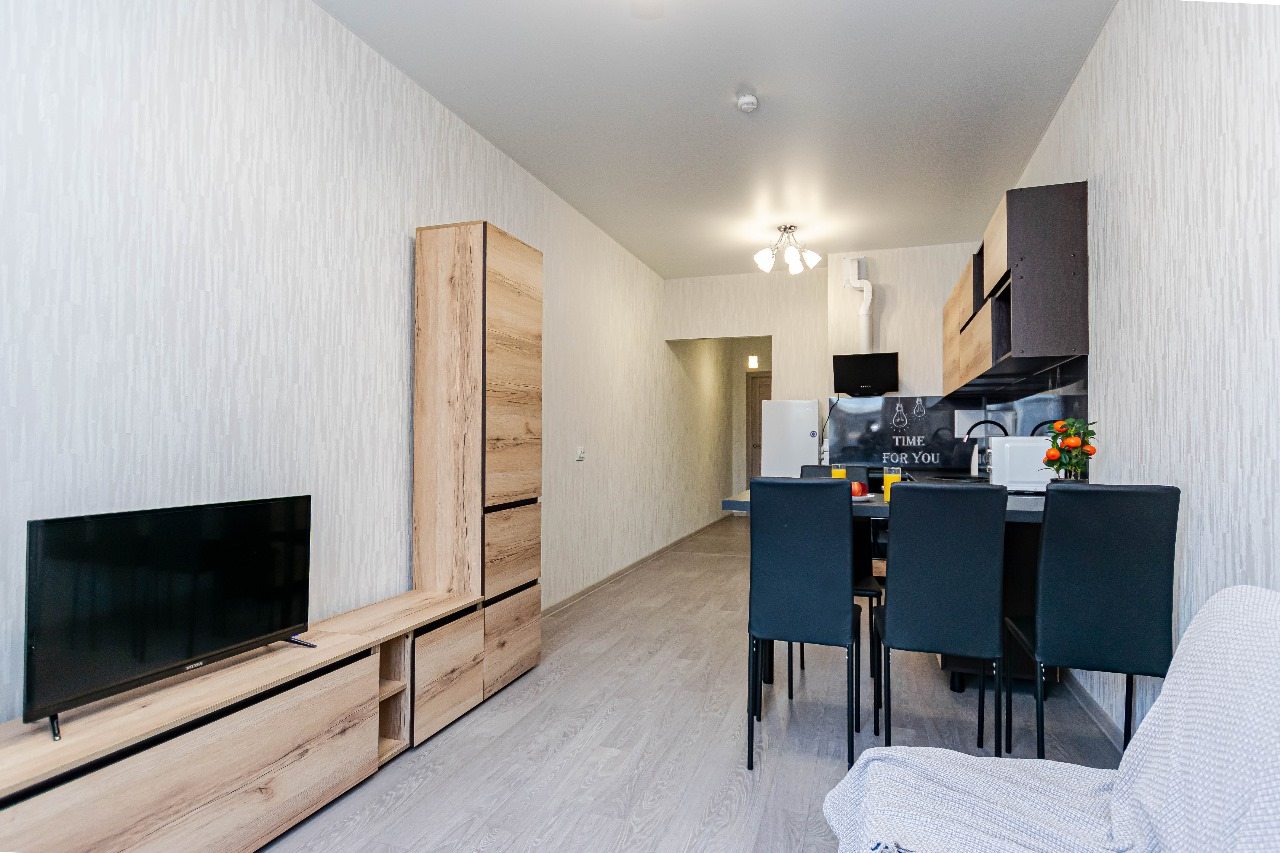 Четырехместный (Однокомнатная квартира), Апартаменты Однокомнатные в ЖК Погода