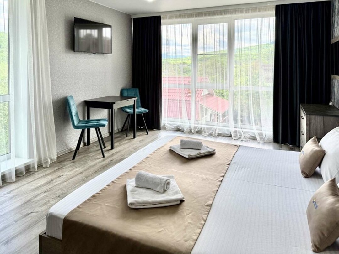 Двухместный (Двухместная комната комфорт), Гостевой дом Корнилофф 3 звезды от Травел Хотелс Антураж