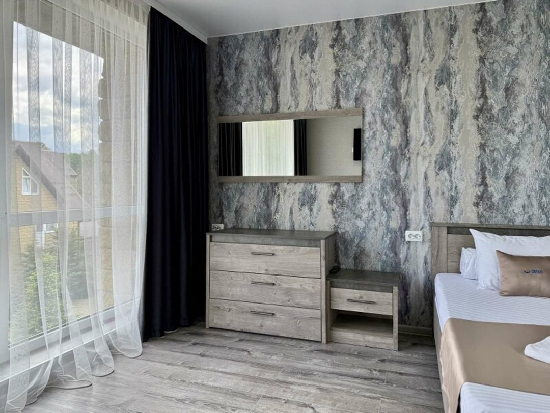 Двухместный (Двухместная комната комфорт), Гостевой дом Корнилофф 3 звезды от Травел Хотелс Антураж