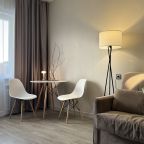 Двухместный (Квартира евро-двушка), Апартаменты Стильная евро-двушка в районе окружной больницы