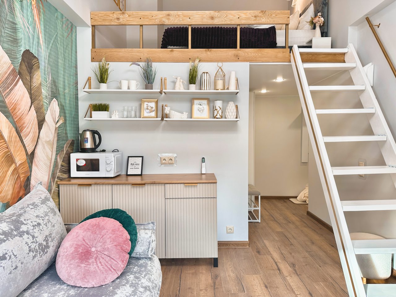 Двухместный (Двухуровневый делюкс), Отель Ботаник Life