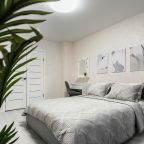 Квартира (Просторная уютная квартира 45 м², 3 кровати), Апартаменты Просторные и уютные