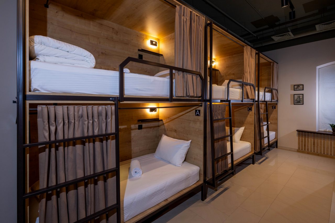 Трёхместный и более (Кровать в общем номере), Хостел Дзен