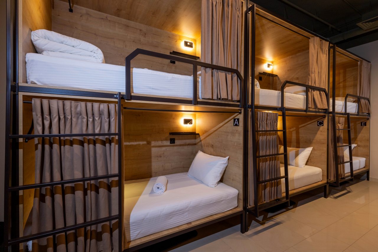 Трёхместный и более (Кровать в общем номере), Хостел Дзен