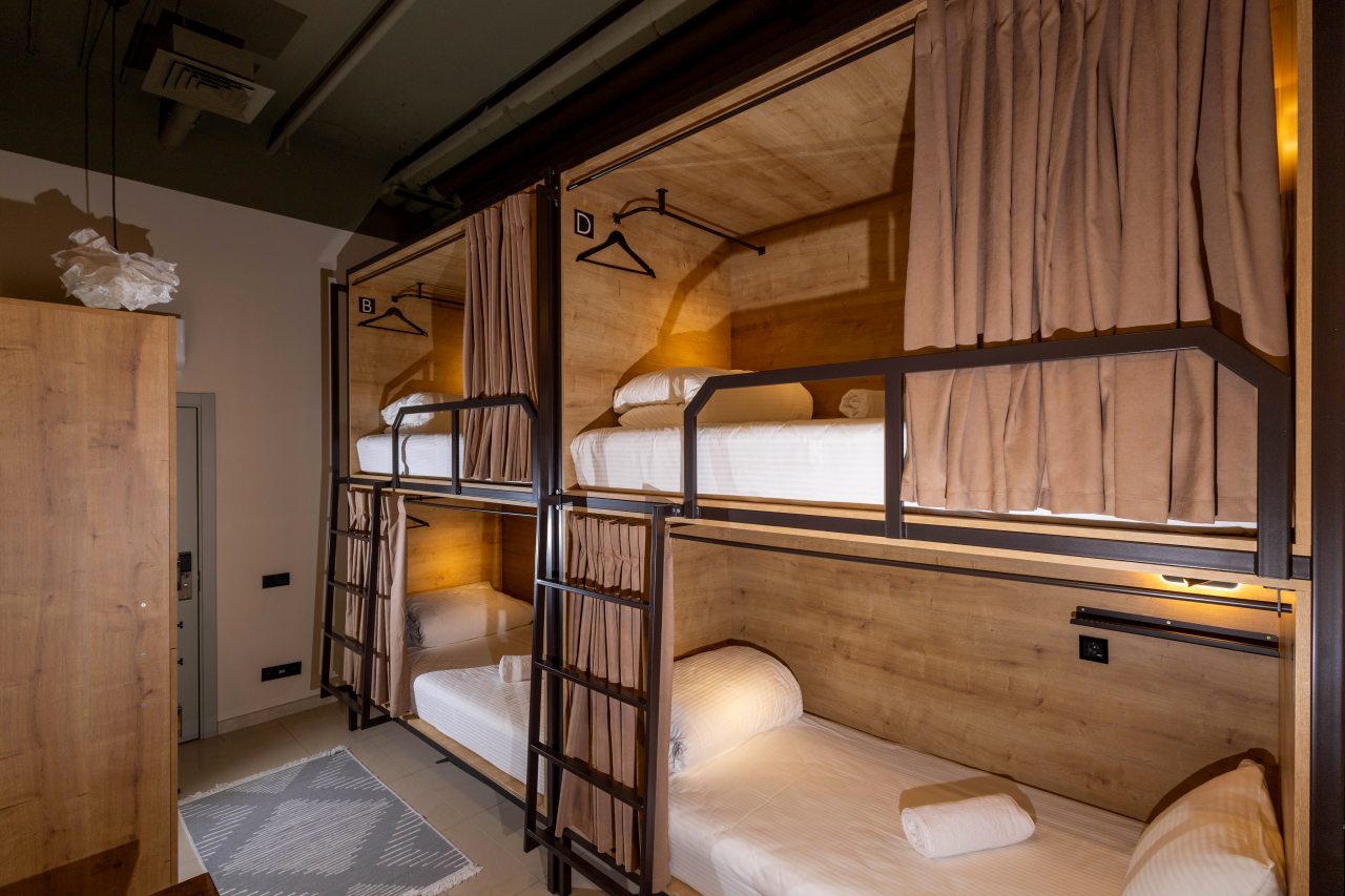 Четырехместный (Смешанный номер), Хостел Дзен