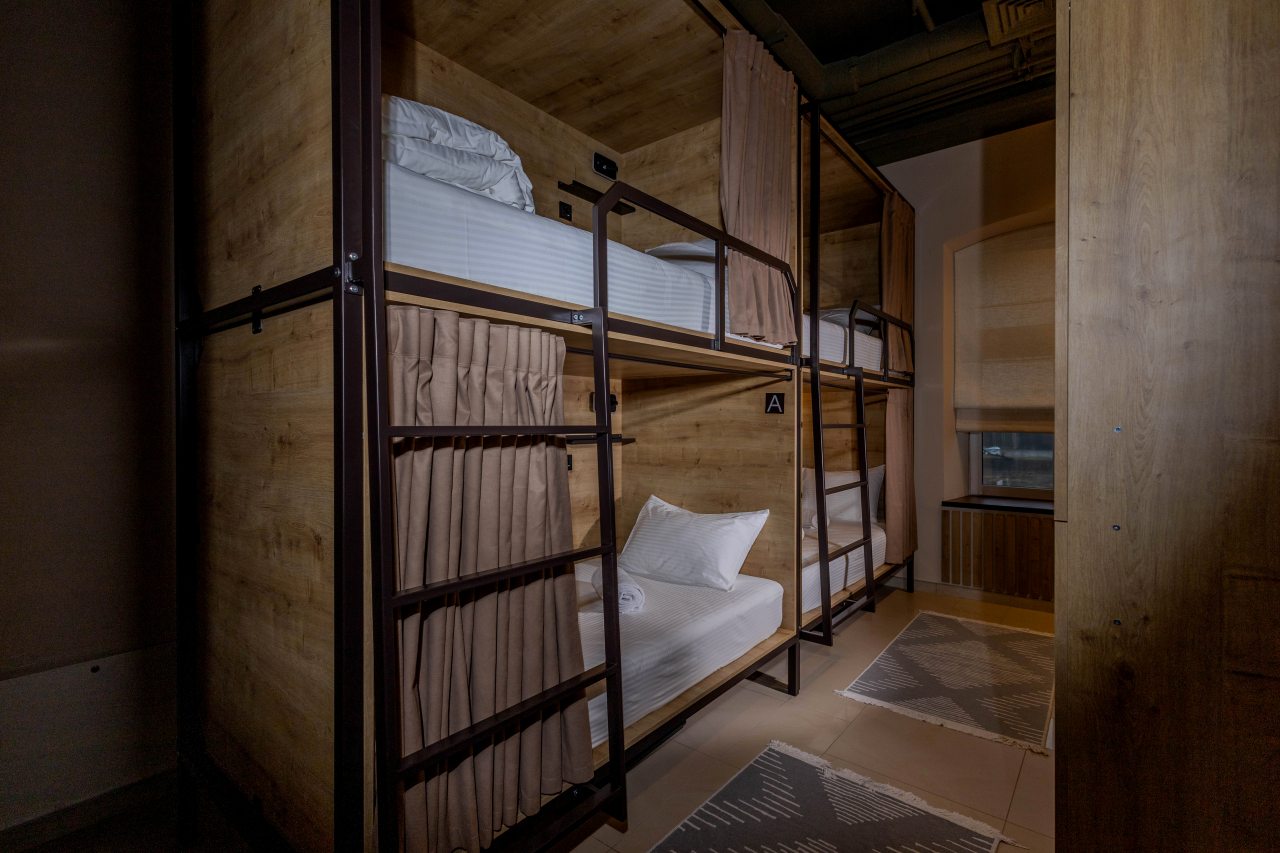 Четырехместный (Смешанный номер), Хостел Дзен