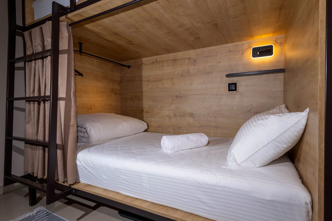 Четырехместный (Смешанный номер), Хостел Дзен