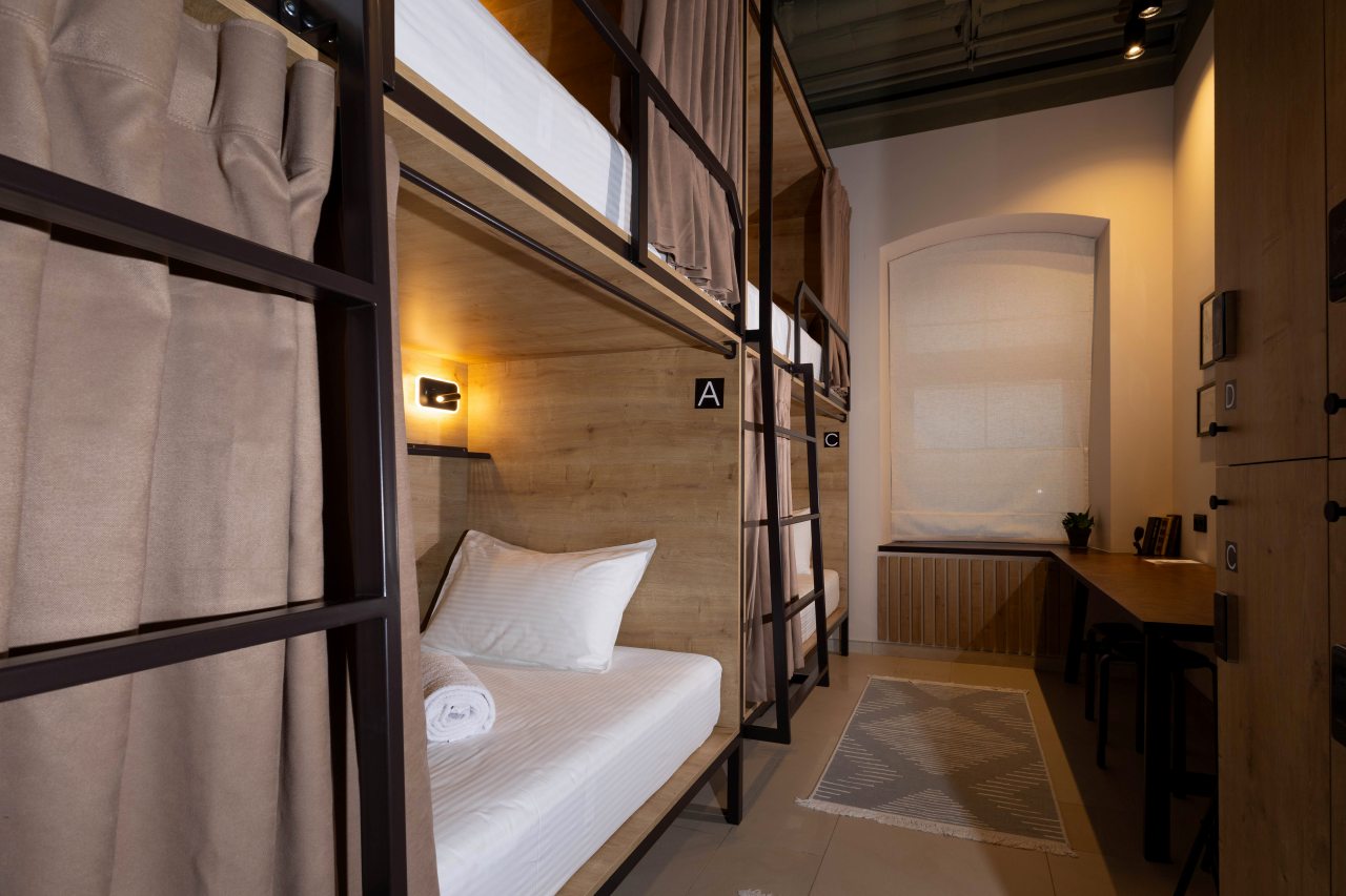 Четырехместный (Смешанный номер), Хостел Дзен