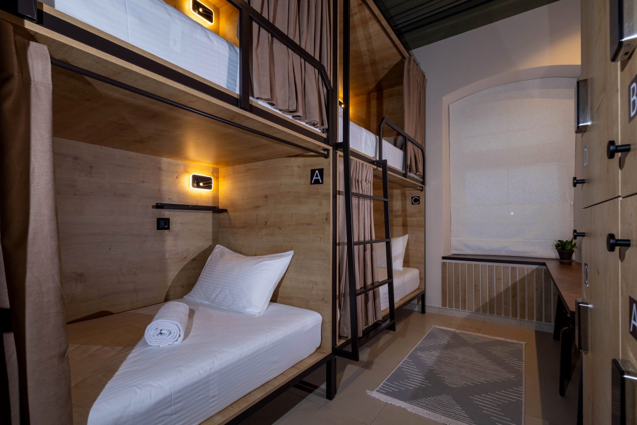 Четырехместный (Смешанный номер), Хостел Дзен