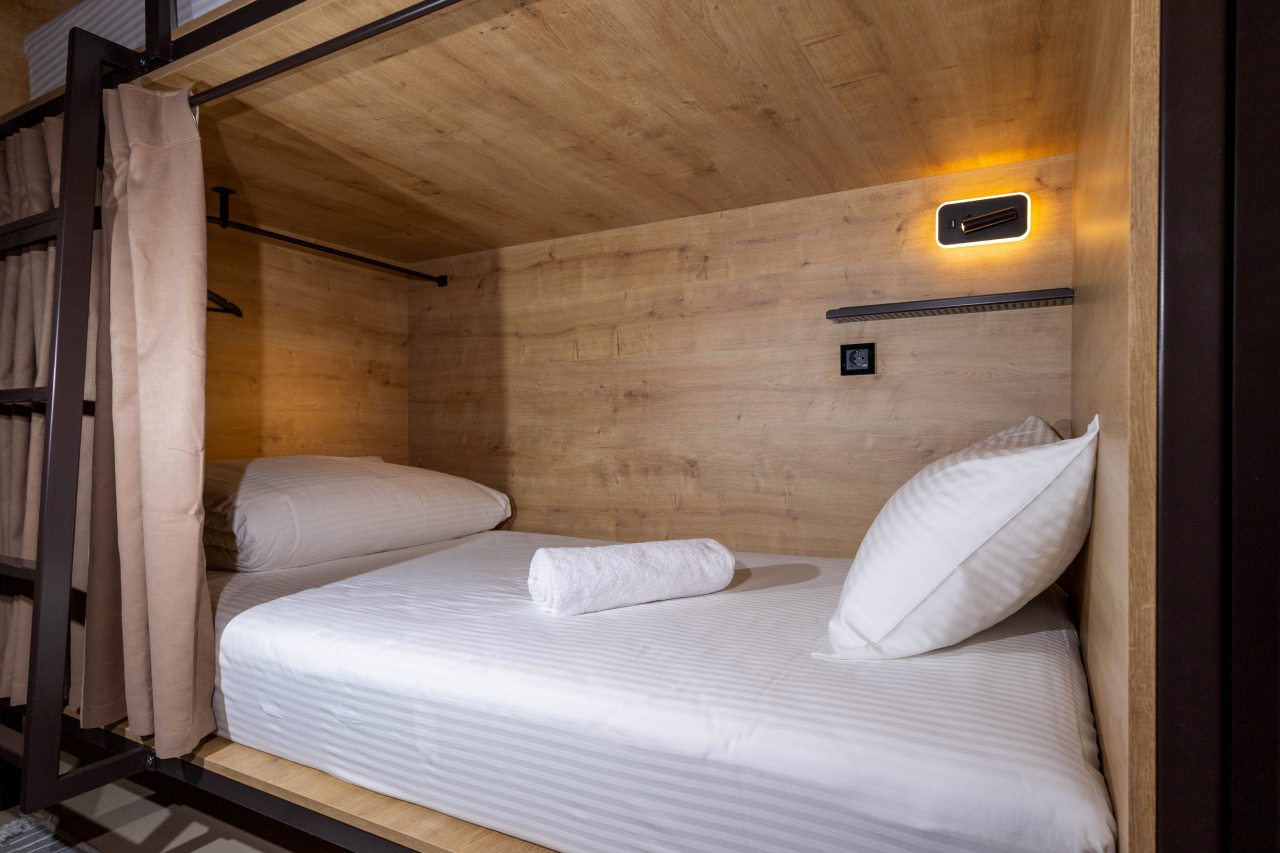 Четырехместный (Смешанный номер), Хостел Дзен