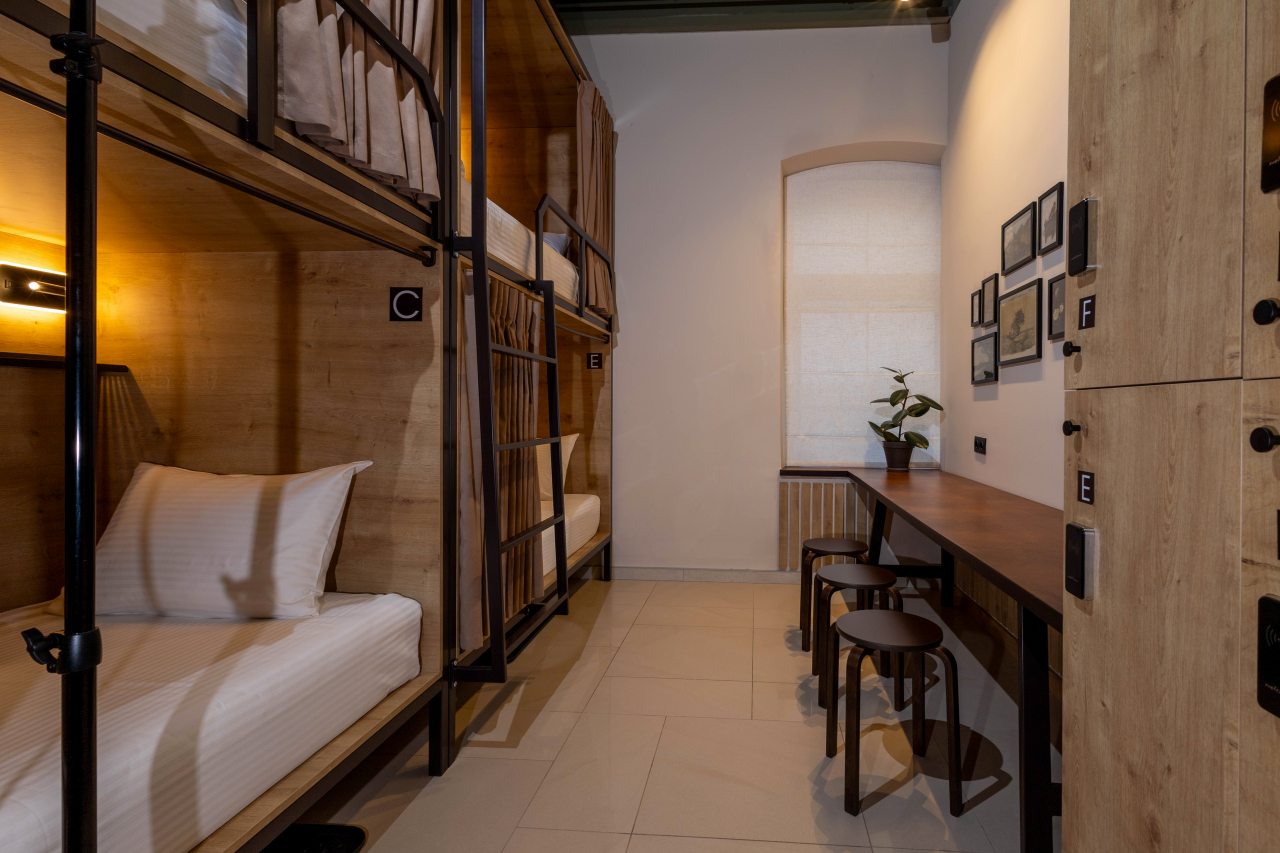 Шестиместный (Смешанный номер), Хостел Дзен