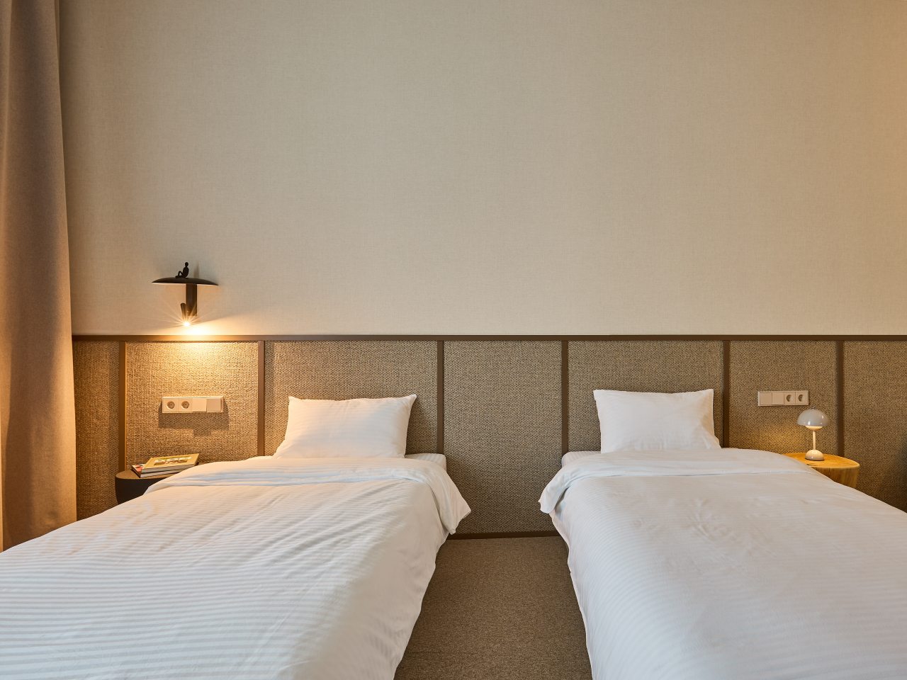 Двухместный (Стандартный номер с двумя раздельными кроватями), Хостел Дзен