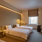 Двухместный (Стандартный номер с двумя раздельными кроватями и видом на реку), Хостел Дзен