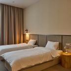 Двухместный (Стандартный номер с двумя раздельными кроватями и видом на реку), Хостел Дзен