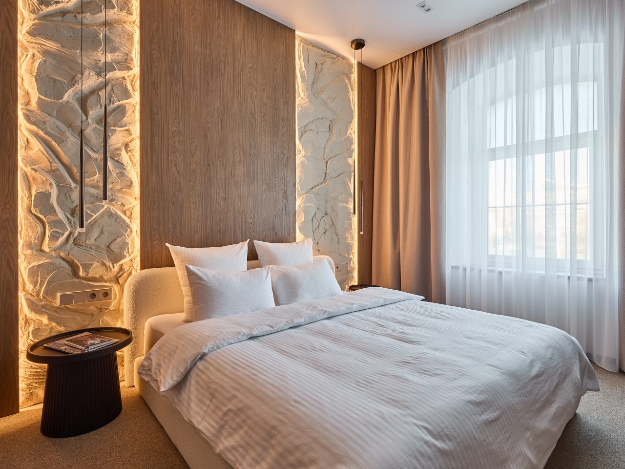 Номер (Стандартный с двуспальной кроватью), Хостел Дзен