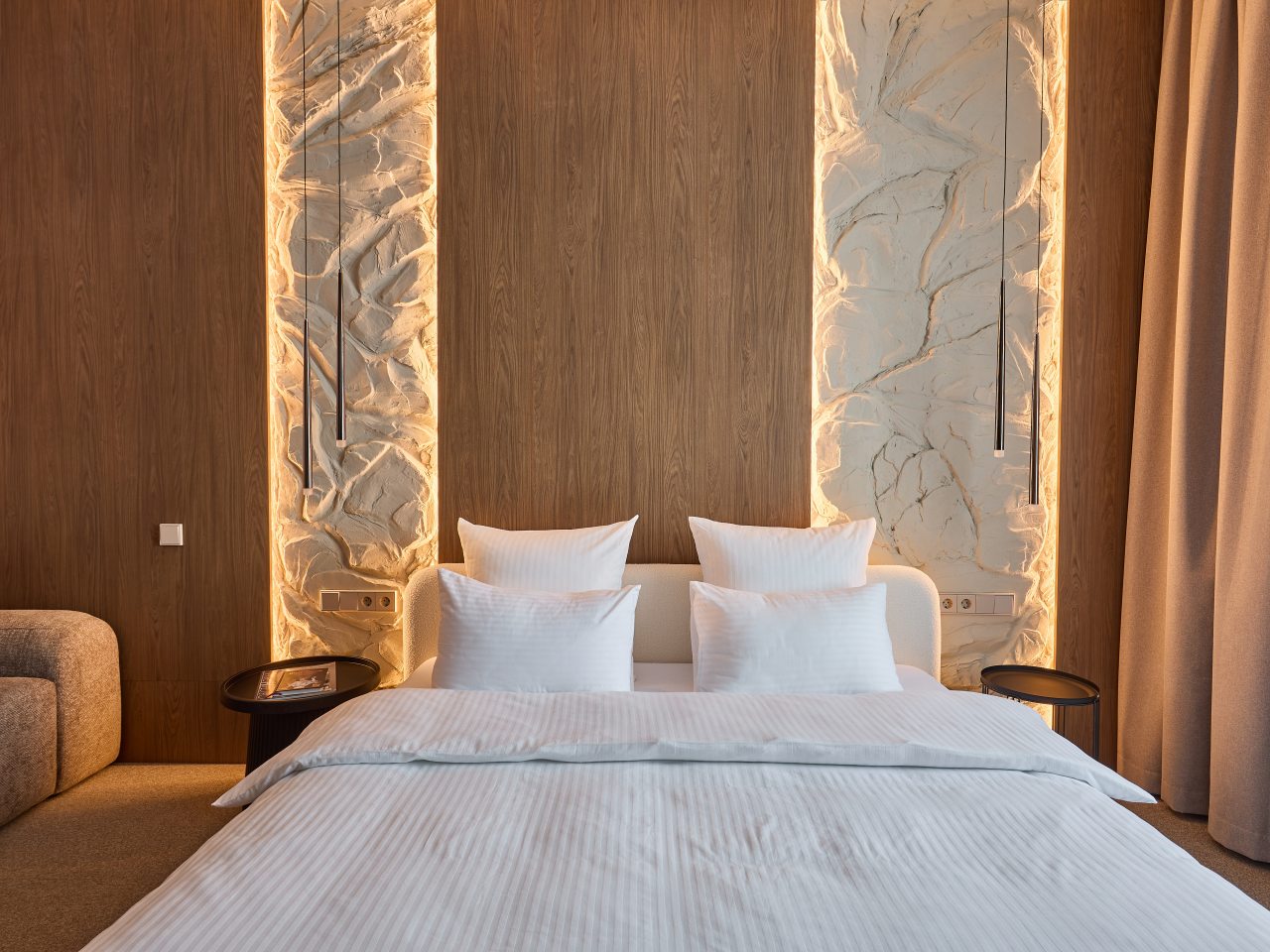 Номер (Стандартный с двуспальной кроватью), Хостел Дзен