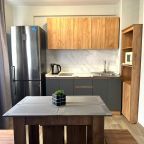 Возможность самостоятельного приготовления пищи, Апартаменты Студия для троих в центральном районе