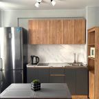 Возможность самостоятельного приготовления пищи, Апартаменты Студия для троих в центральном районе