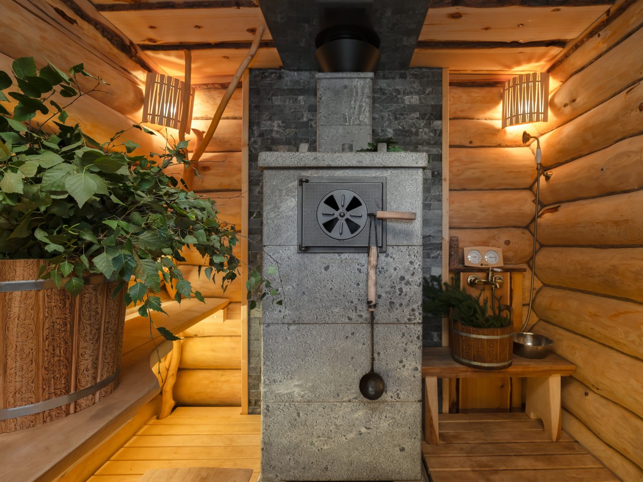 Коттедж (Банный дом), Коттедж Банный дом