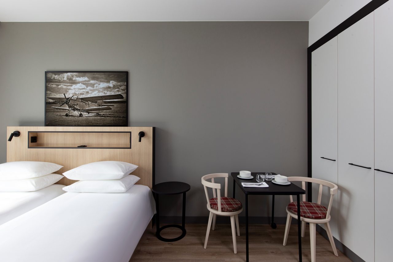 Двухместный (Стандартный номер с двумя кроватями), Апарт-отель СТАТУС