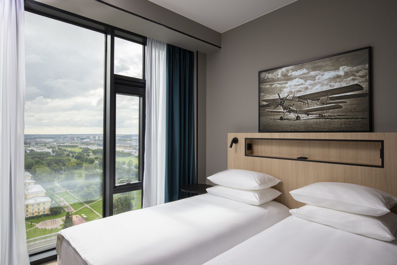 Двухместный (Стандартный номер с двумя кроватями), Апарт-отель СТАТУС