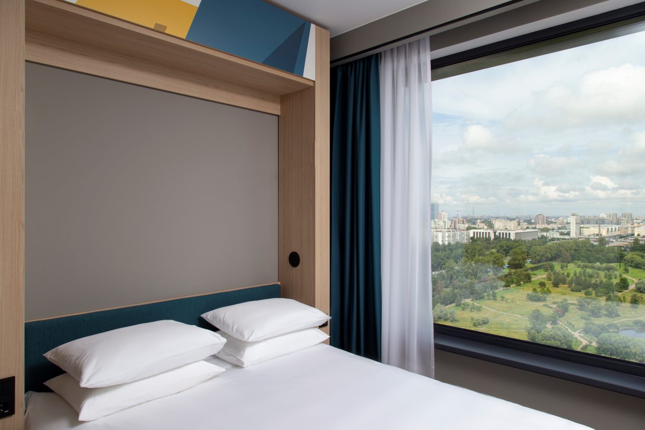 Двухместный (Стандартный номер с подъёмной кроватью и видом на Парк), Апарт-отель СТАТУС