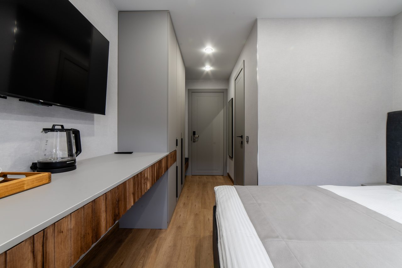 Двухместный (Номер кроватью размера «queen-size»), Отель Атмосфера