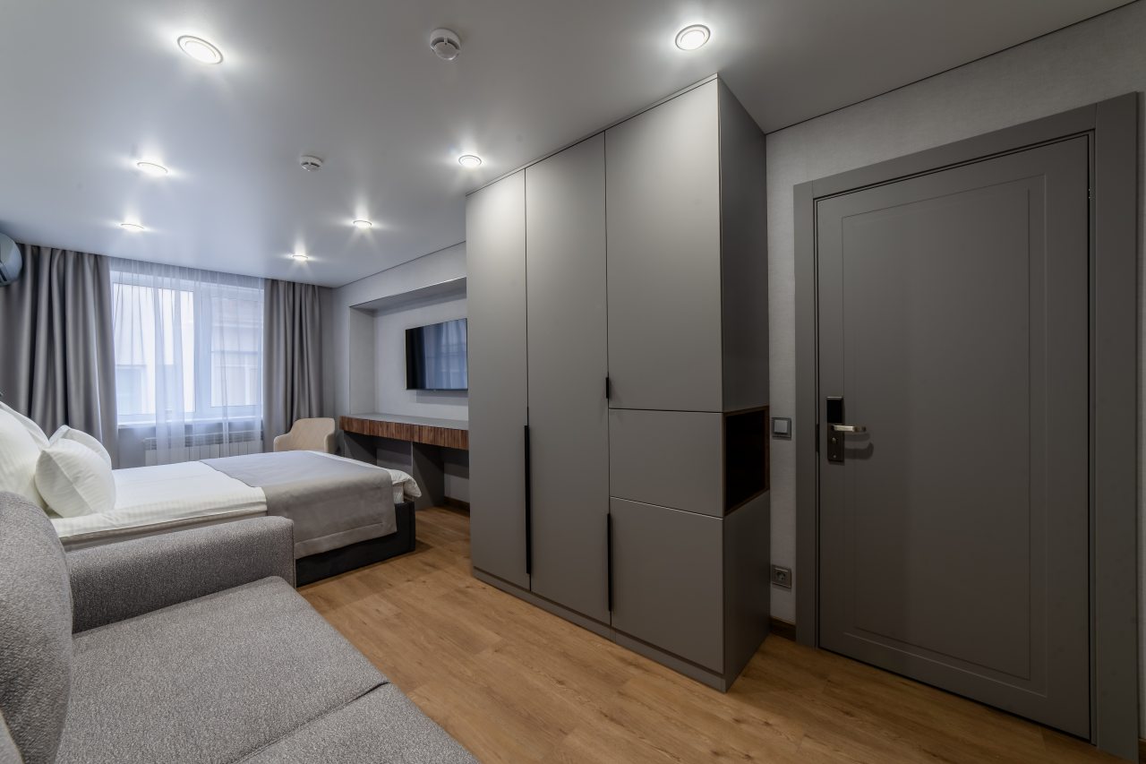 Вместительная гардеробная