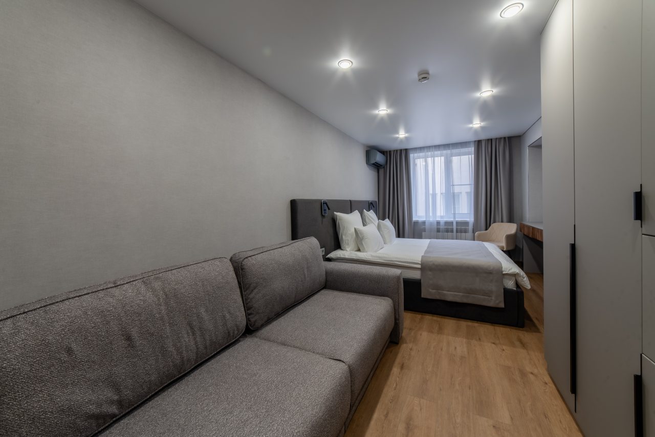 Семейный люкс с кроватью «king-size» и раскладным диваном