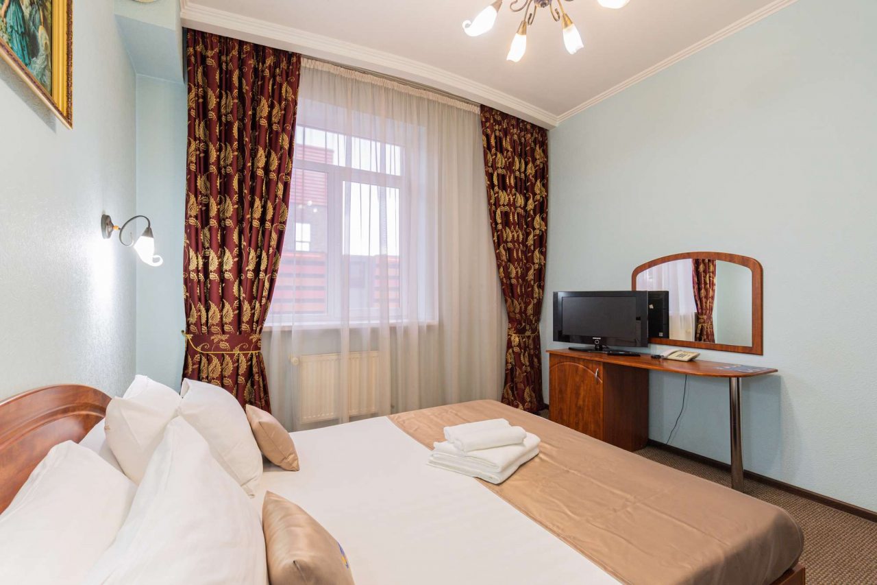 В номере есть вид из окна.