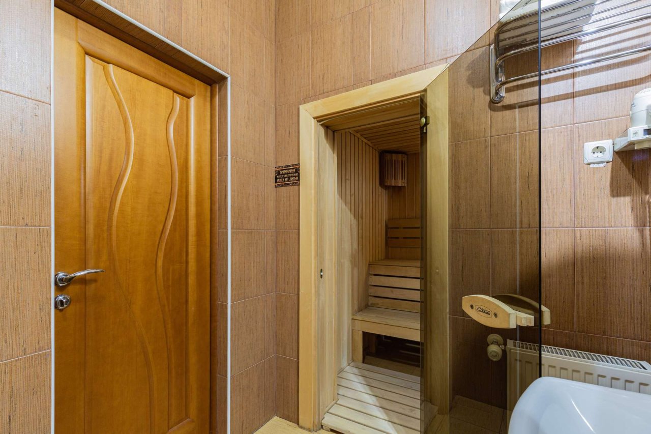 Сауна в номере.