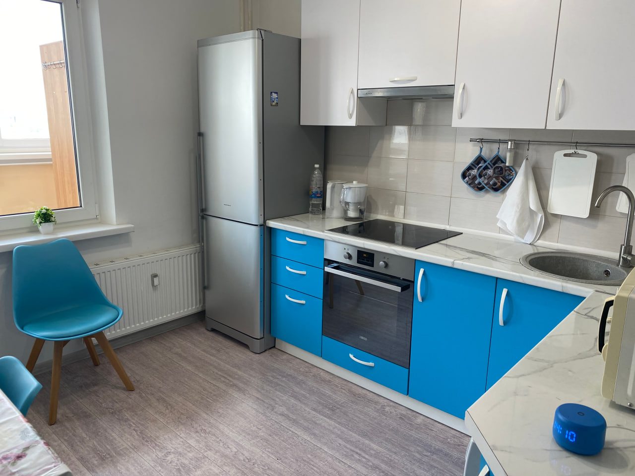 Яндекс Станция Алиса на кухне