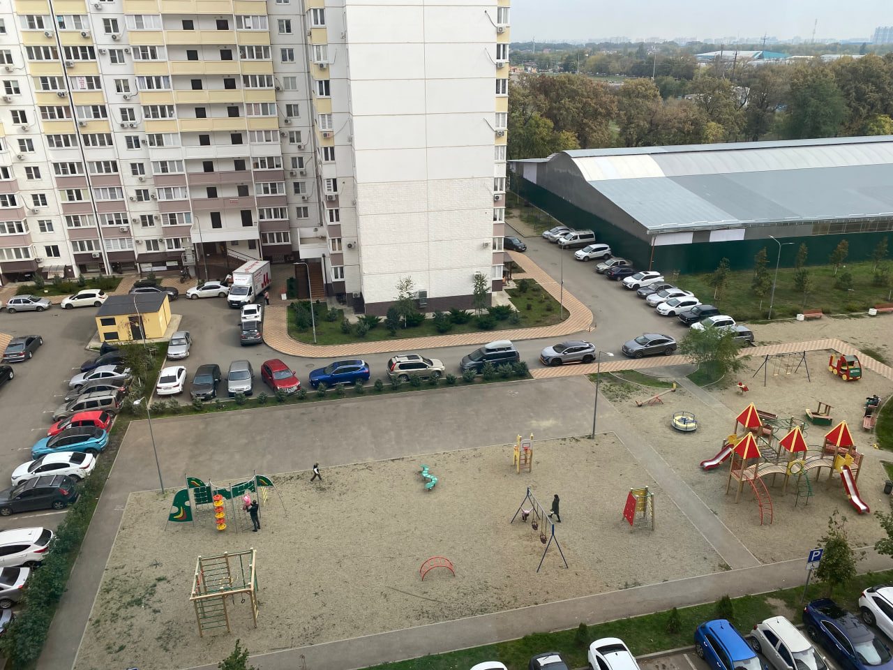 Вид с лоджии