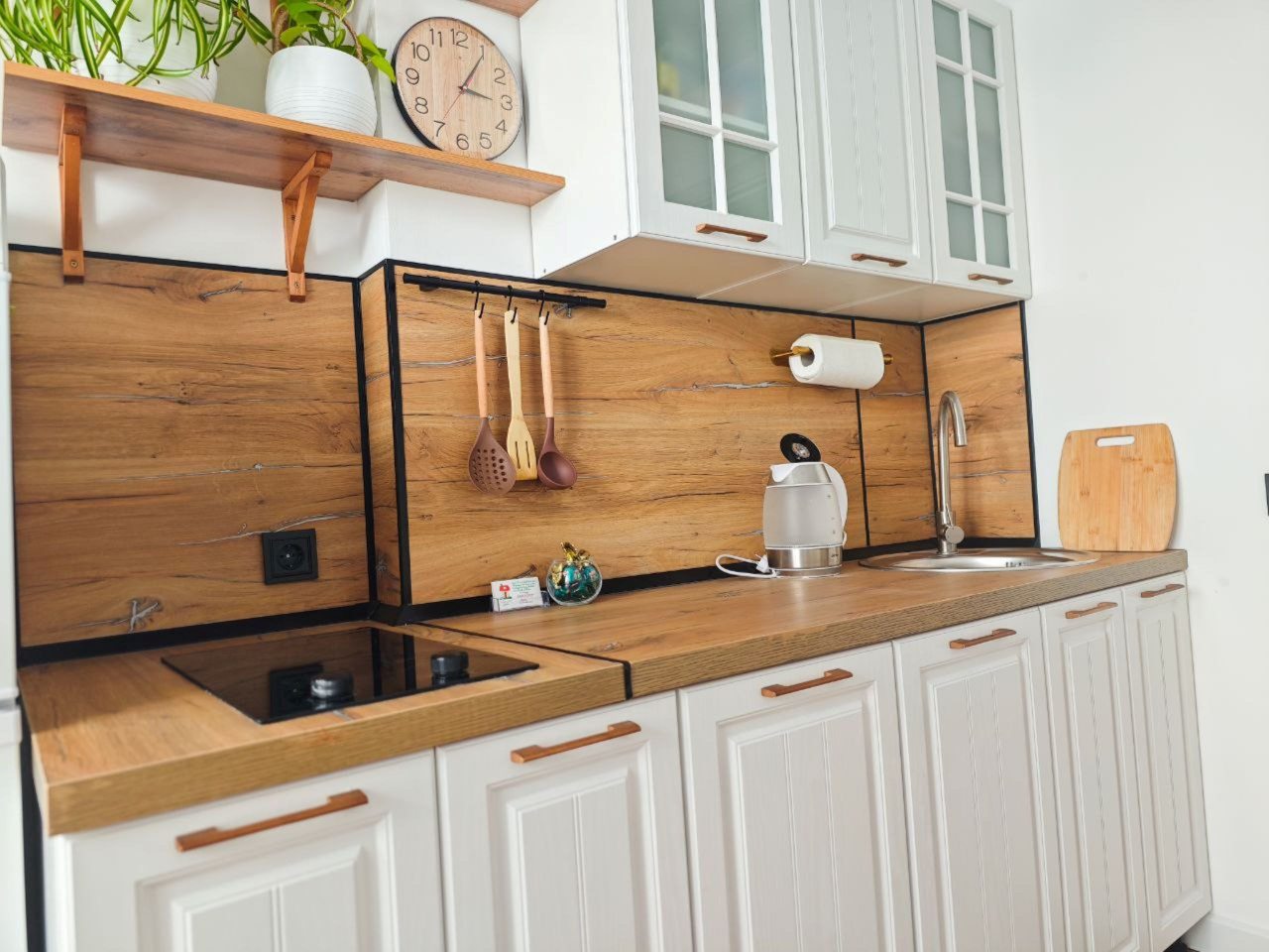 Апартаменты (Классный Домик. 1-комнатная квартира с видом на город и облака), Апартаменты Классный Домик. 1-комнатные с видом на город и облака