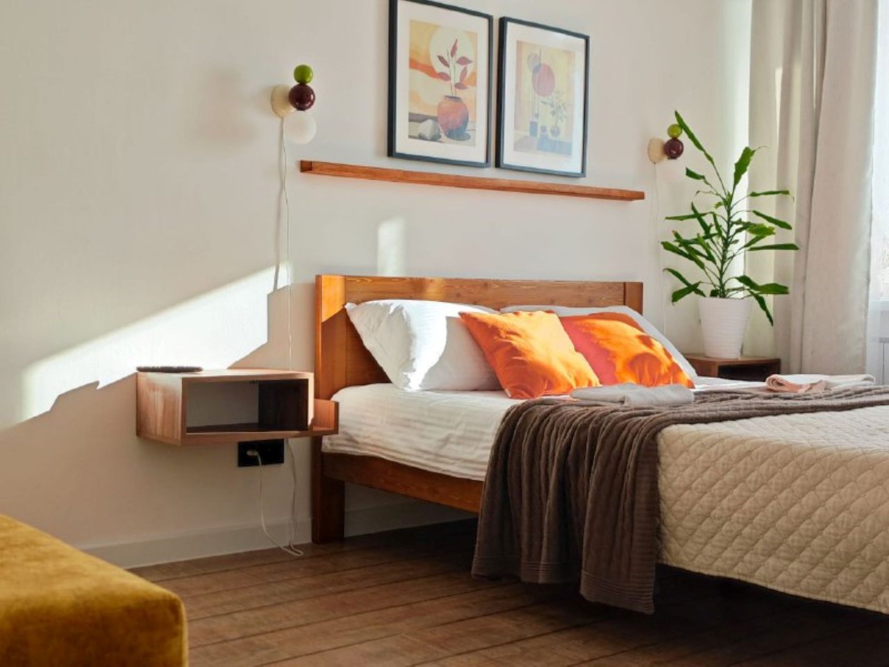 Апартаменты (Классный Домик. 1-комнатная квартира с видом на город и облака), Апартаменты Классный Домик. 1-комнатные с видом на город и облака