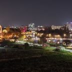 Потрясающий панорамный вид на красивую набережную