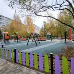 Новейшая оборудованная детская площадка