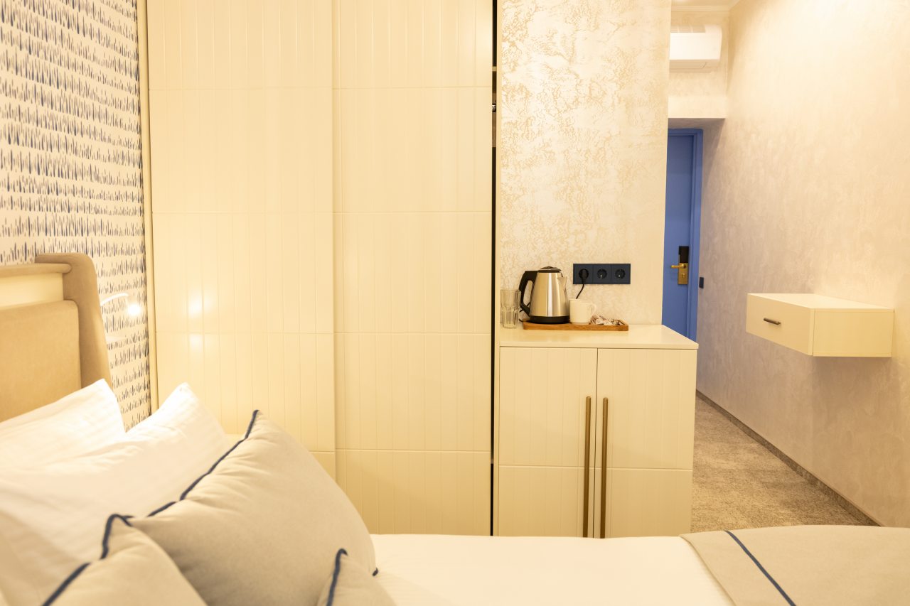 Двухместный (Стандарт с 1 кроватью Queen-size или двумя односпальными кроватями), Отель Argo Hotel & Spa