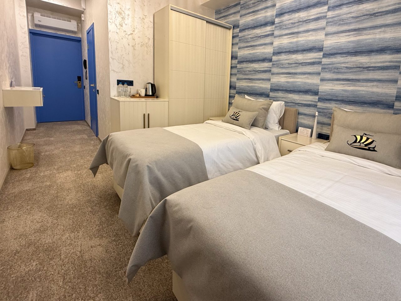 Двухместный (Стандарт с 1 кроватью Queen-size или двумя односпальными кроватями), Отель Argo Hotel & Spa