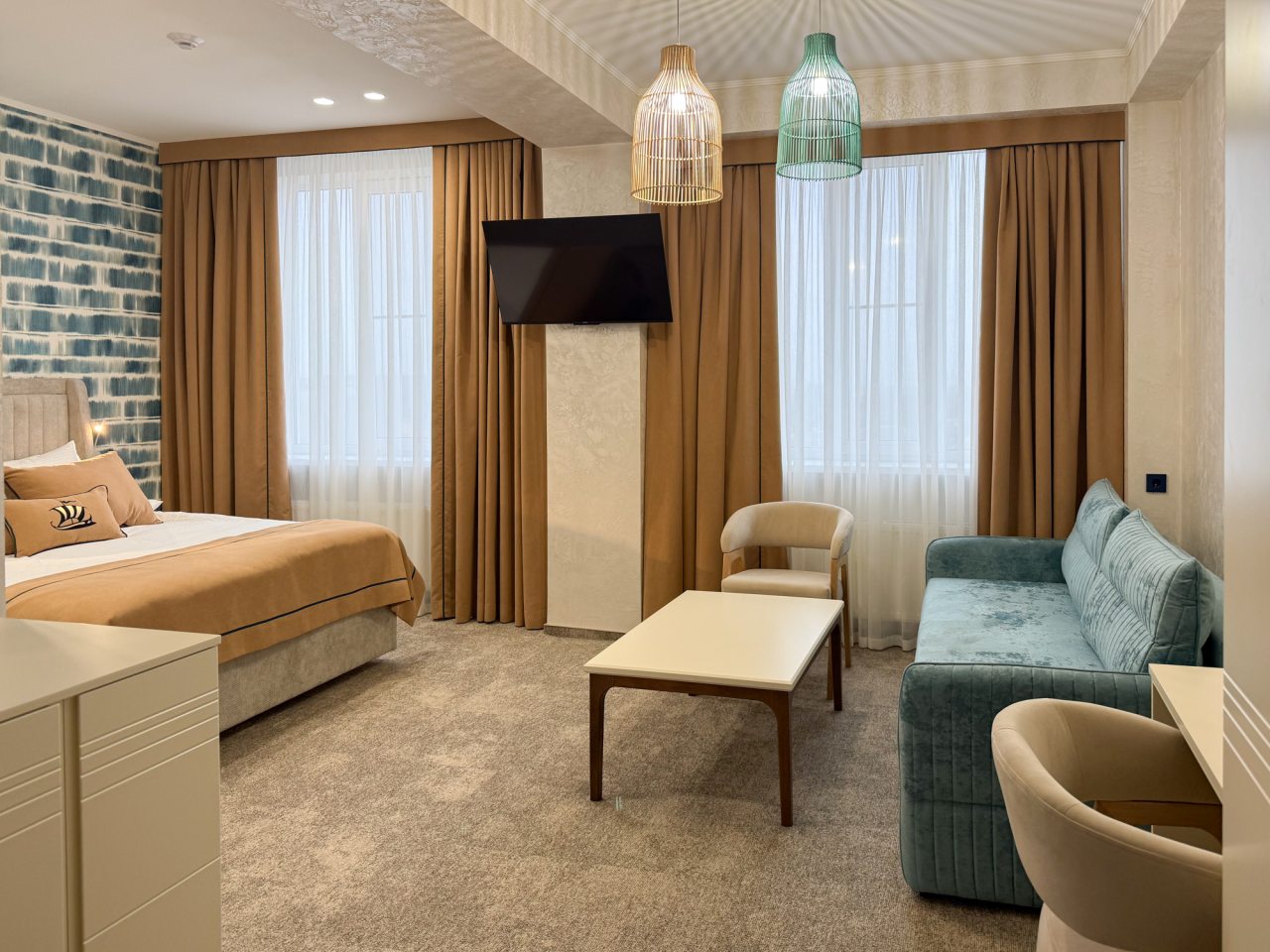 Семейный (Супериор с 1 кроватью Queen-size), Отель Argo Hotel & Spa