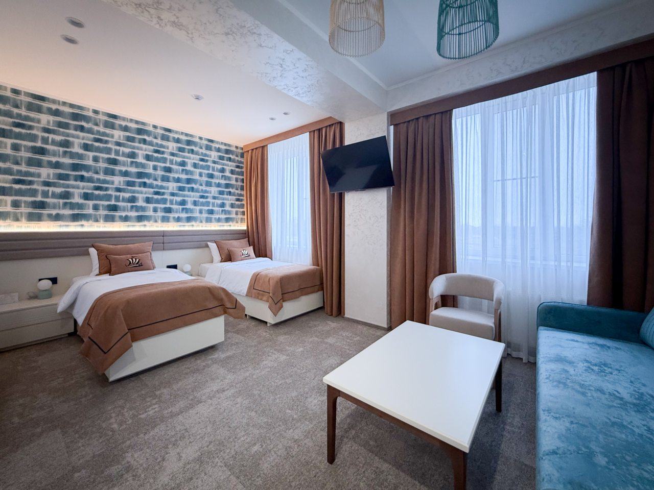 Семейный (Супериор с 1 кроватью Queen-size или двумя односпальными кроватями), Отель Argo Hotel & Spa