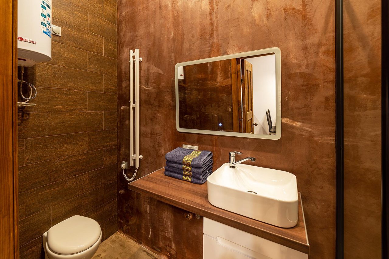 Апартаменты (Двухкомнатные апартаменты с видом во внутренний дворик, 40 м2), Апартаменты Арт Бутик Гончарная