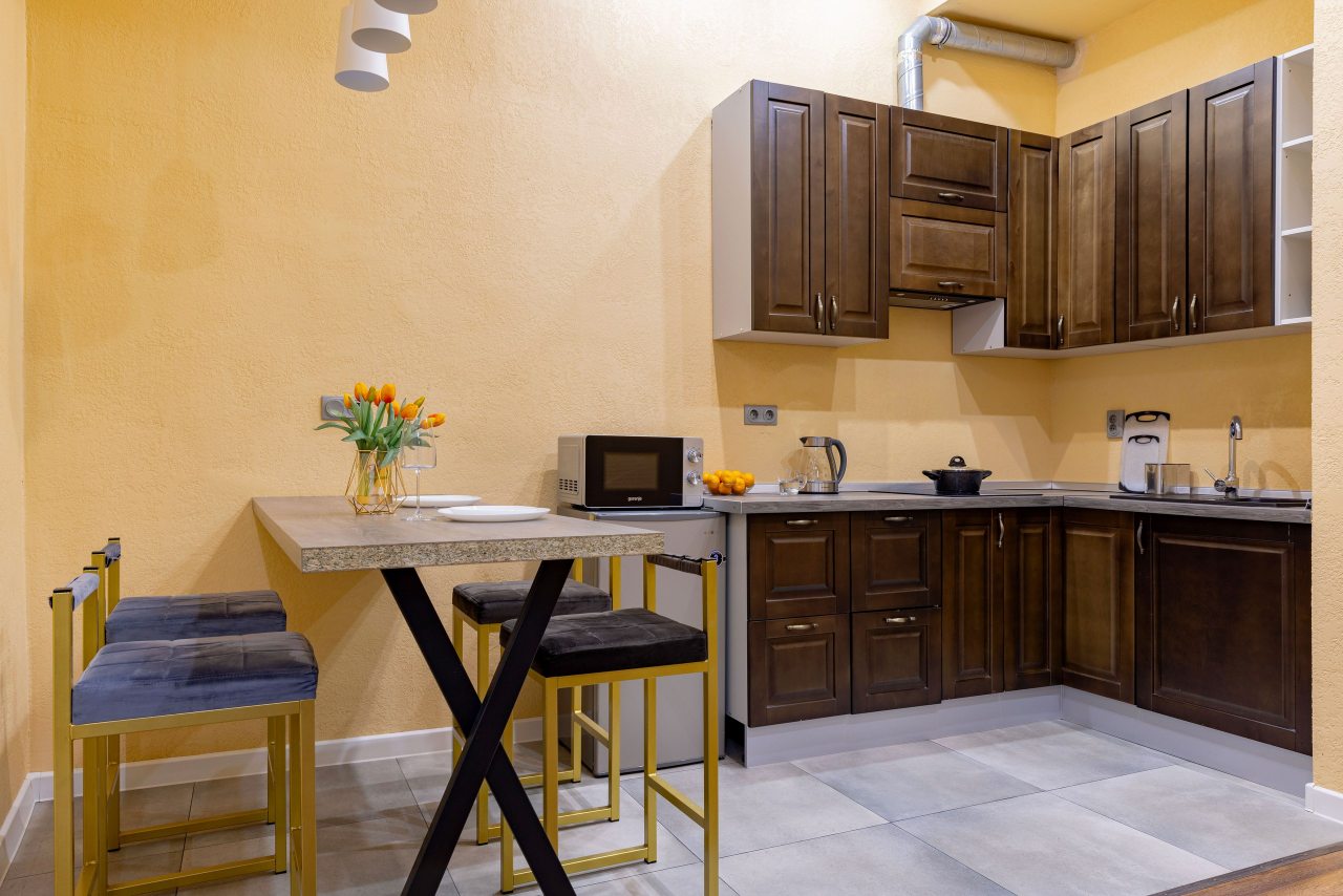 Апартаменты (Просторные апартаменты с видом во двор, 60 м2), Меблированные комнаты Арт Бутик Гончарная