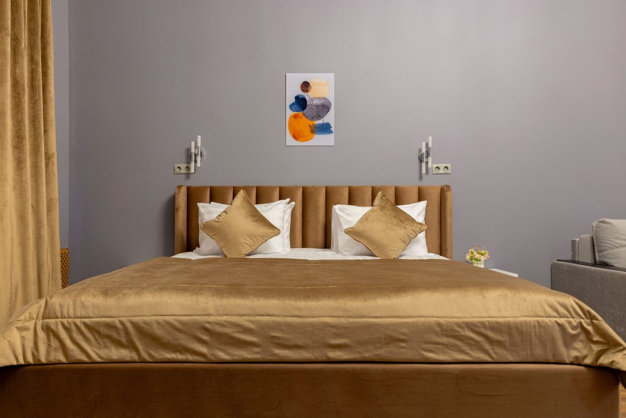 Апартаменты (Просторные апартаменты с видом во двор, 60 м2), Меблированные комнаты Арт Бутик Гончарная