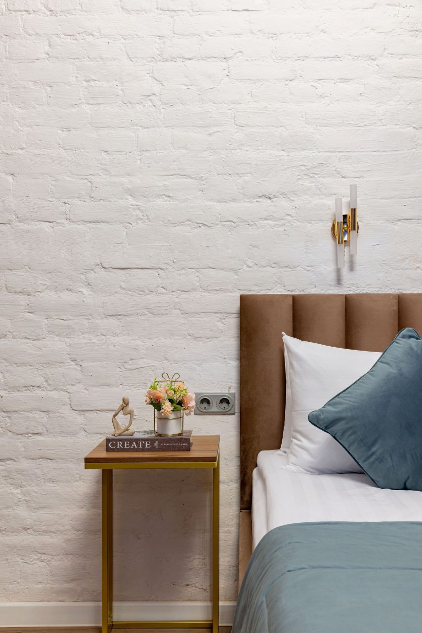 Апартаменты (Двухкомнатные апартаменты с видом во внутренний дворик, 40 м2), Меблированные комнаты Арт Бутик Гончарная